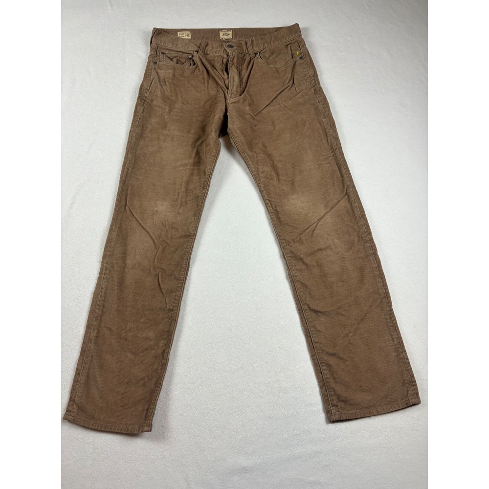 J.Crew 770 Corduroy Pants Mens 32x32 Brown Straight‎ Fit